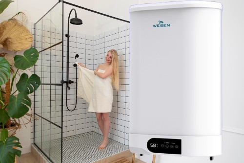 Verwelkom deze slimme Wesen boiler 100 liter, ultra plat